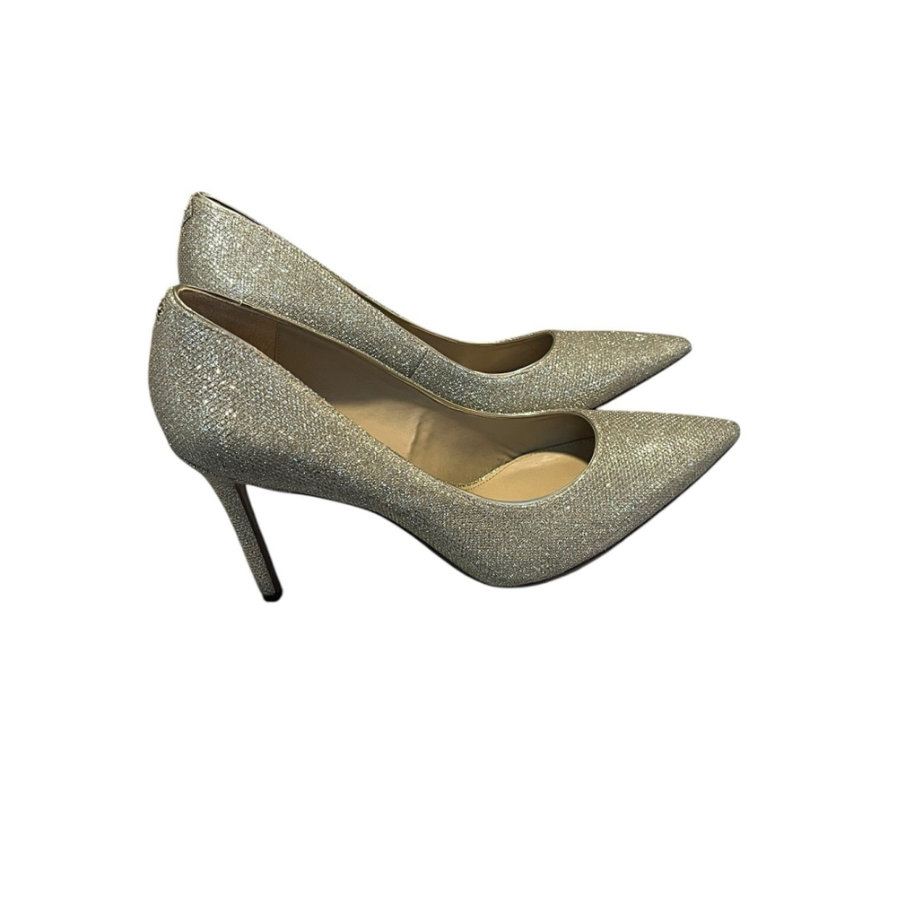 Sam Edelman Pumps Light Gold Sparkle Pointy Toe 9.5 - Picture 4 of 7